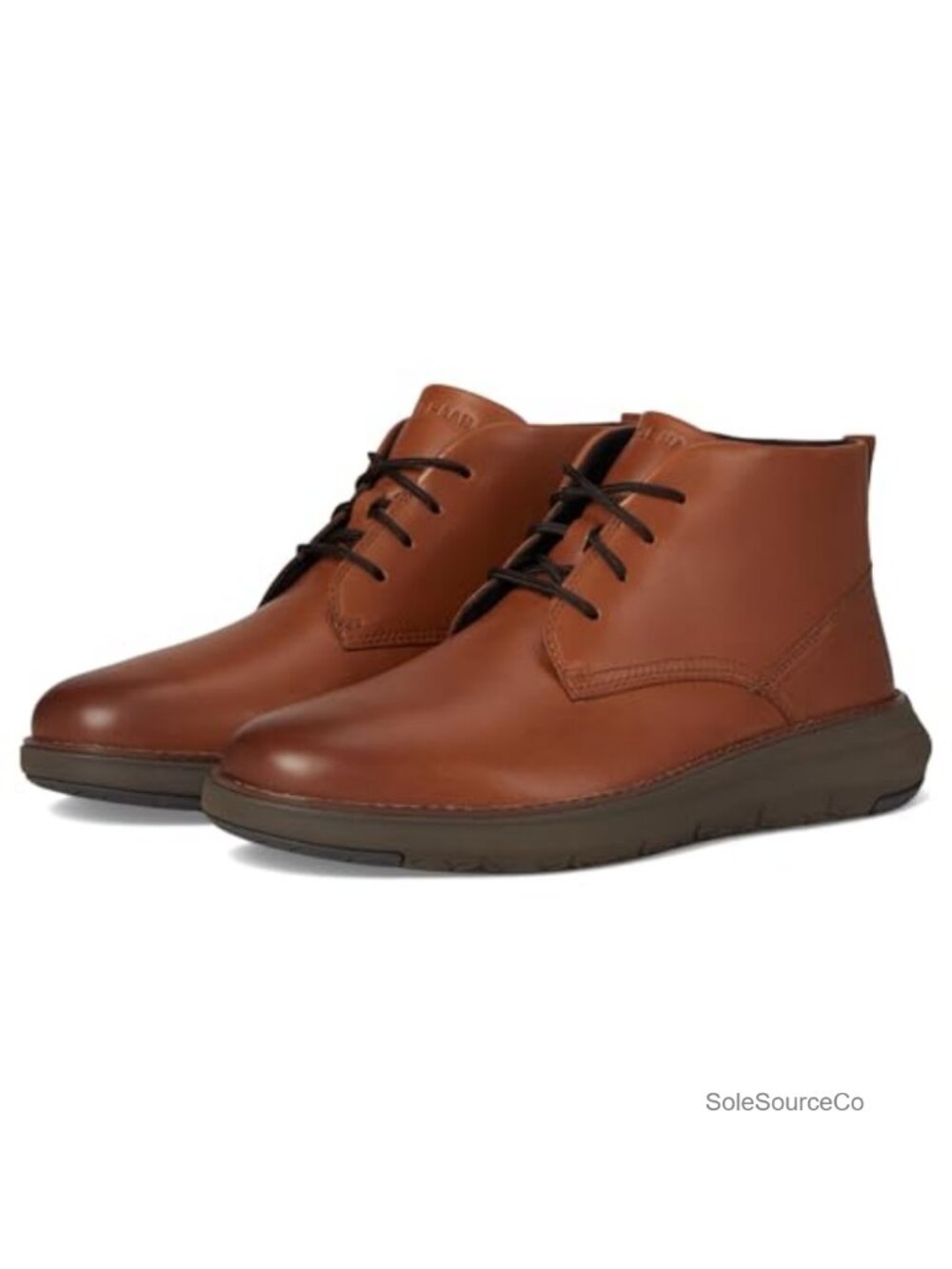 Cole Haan Grand Remix Wingtip Chukka Leather Men's Boots